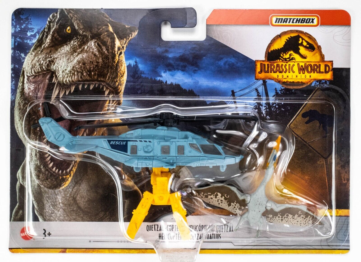 Matchbox Jurassic World Dominion Dino Transporters 4pz | Envío Gratis