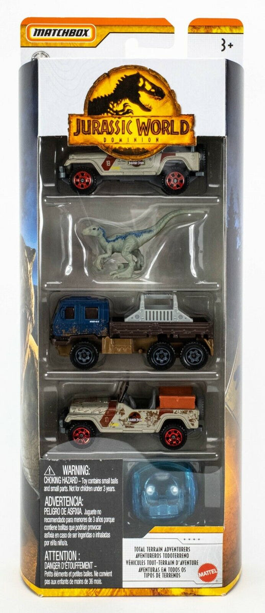 Hot wheels jurassic world 5 pack online