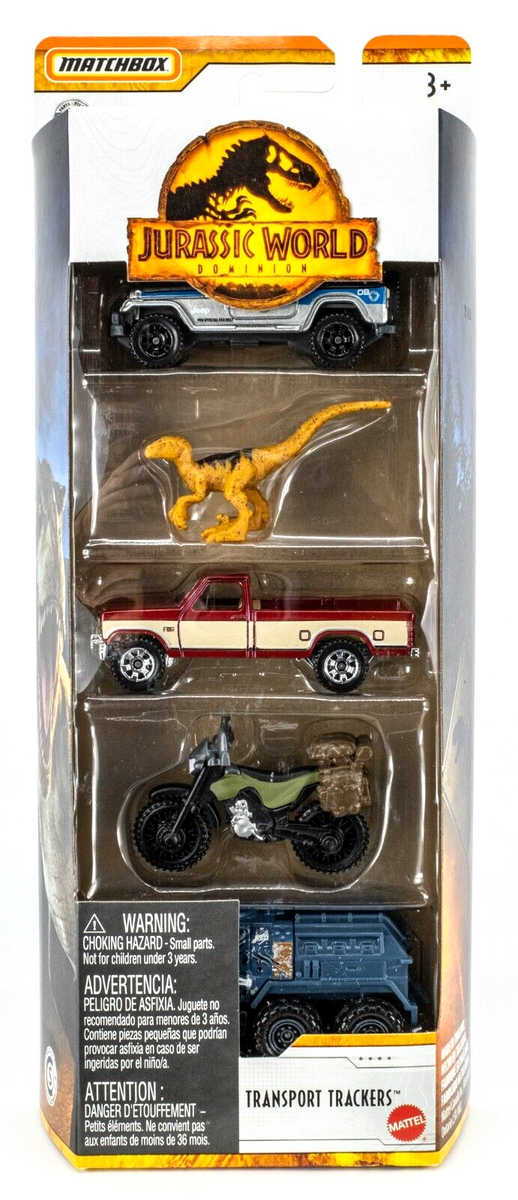 Matchbox Jurassic world top dominion armored action transporter