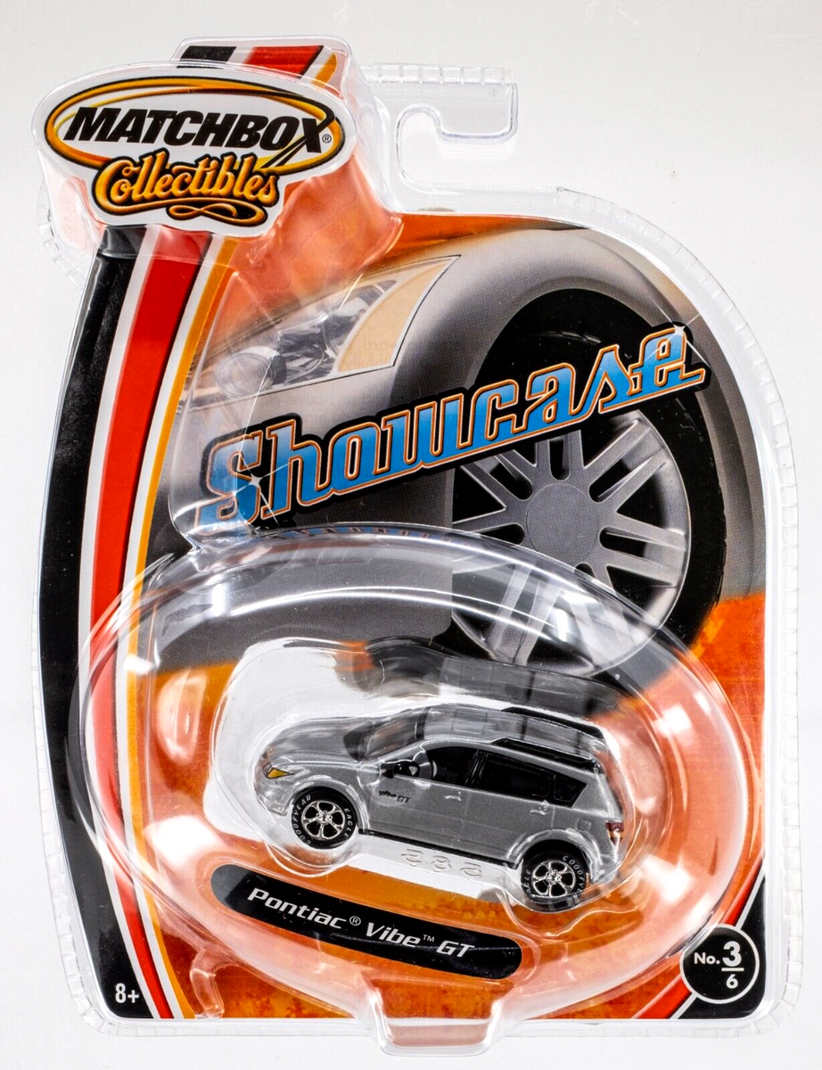2004 Matchbox Showcase 3 Pontiac Vibe GT SATELLITE SILVER FSC