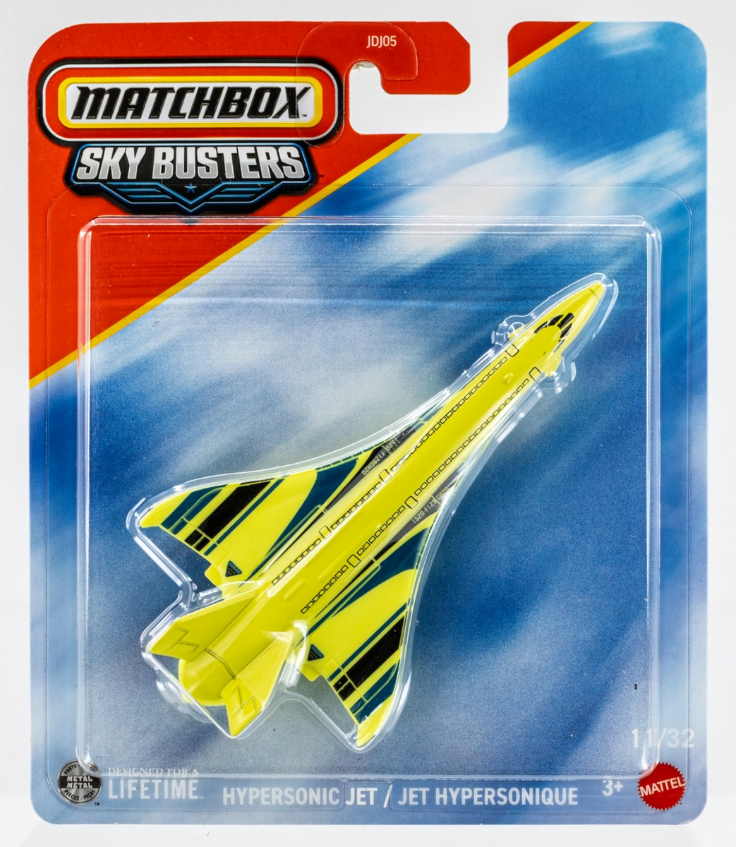 2026 Matchbox Sky Busters #11 Hypersonic Jet SAFE…