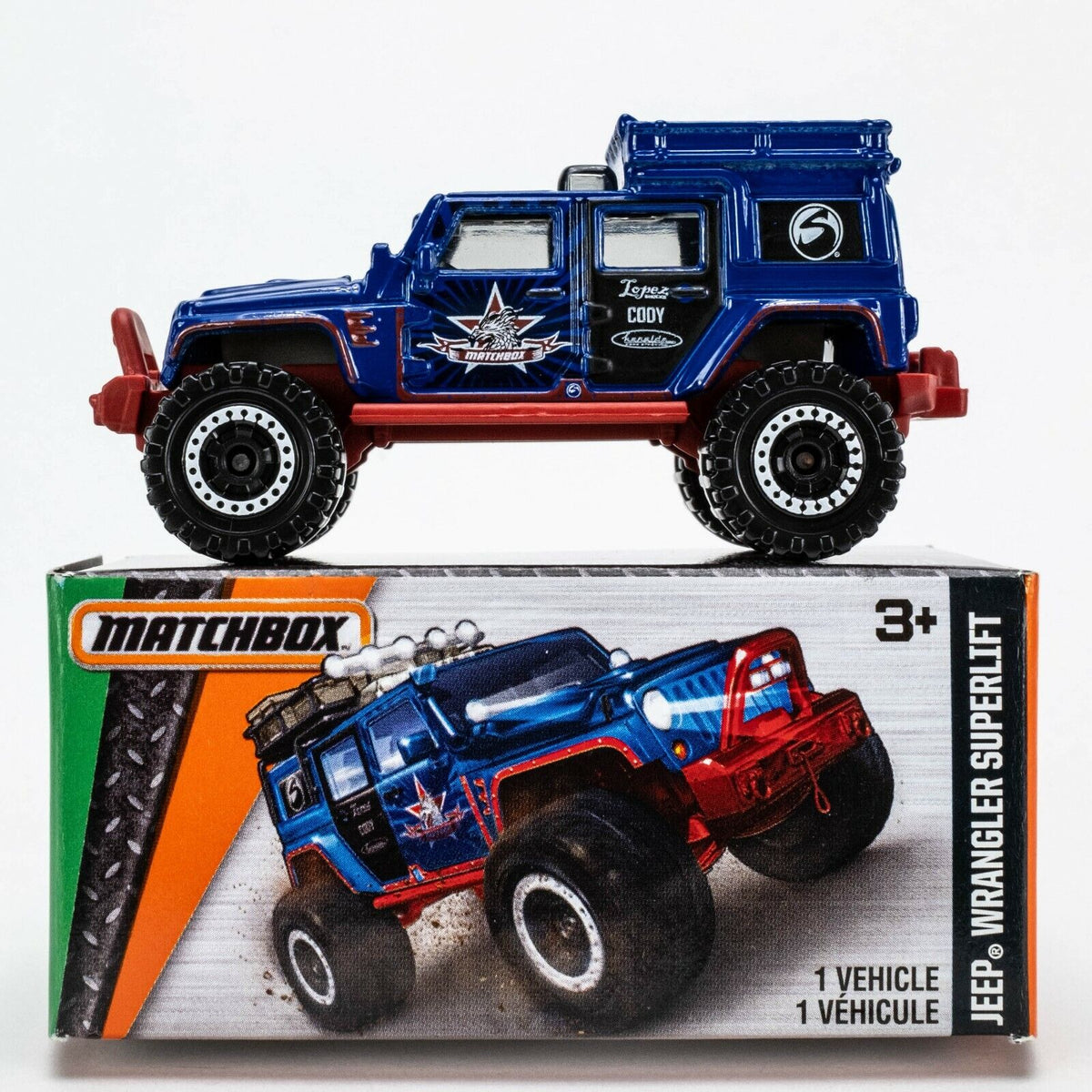 Matchbox jeep wrangler superlift deals