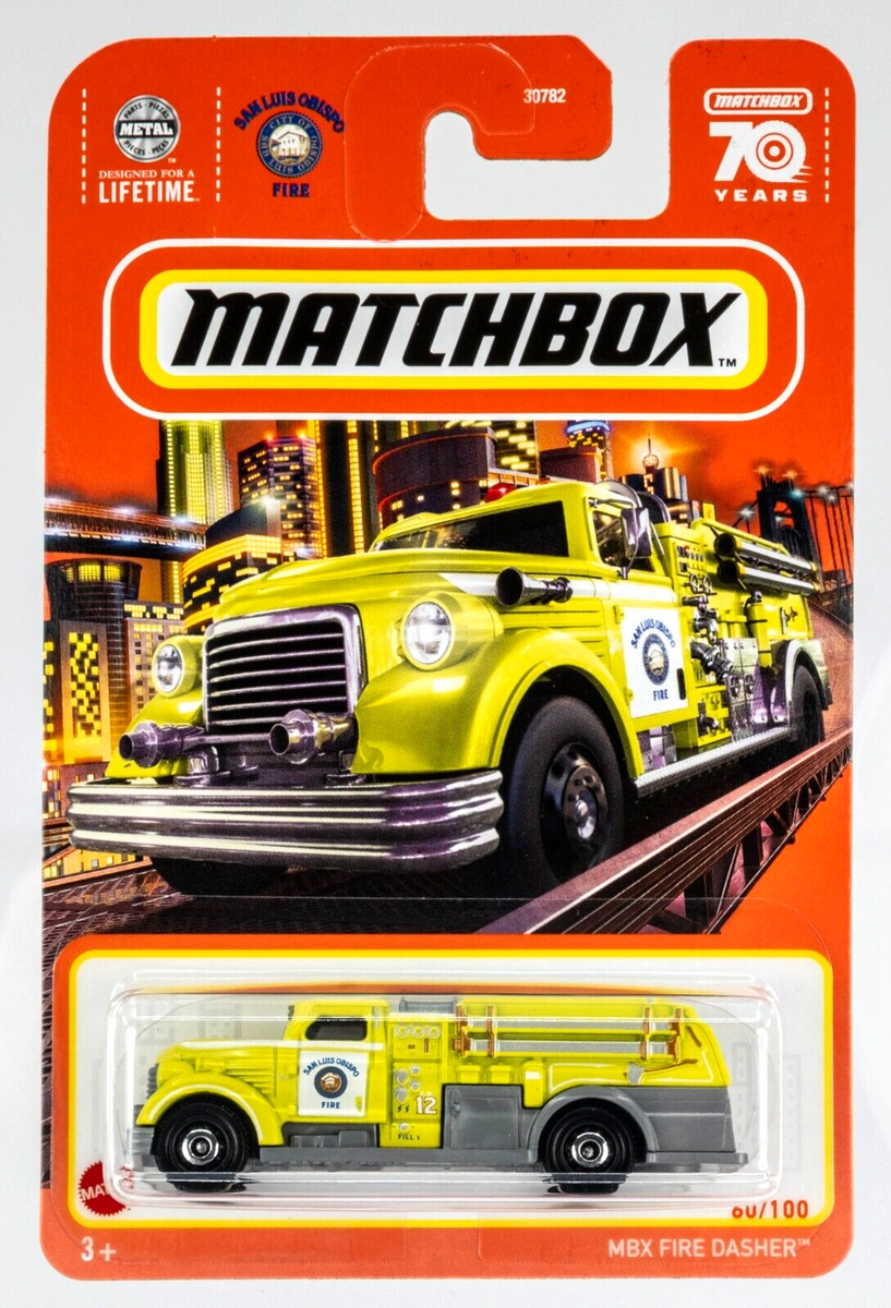 2023 Matchbox #60 MBX Fire Dasher (1953 GMC Model 454 AFE