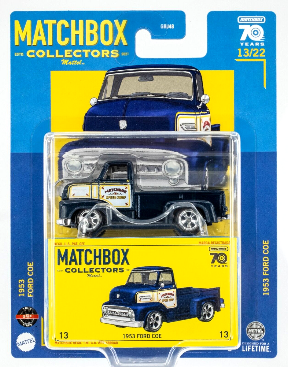 ミニカー　MATCHBOX 1953 FORD COE 2台　1台カスタム品　本 57_aab36282-04c9-4c16-b669-