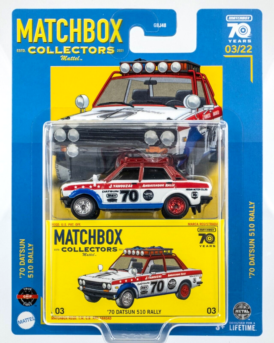 Datsun 510 rally hot sale matchbox