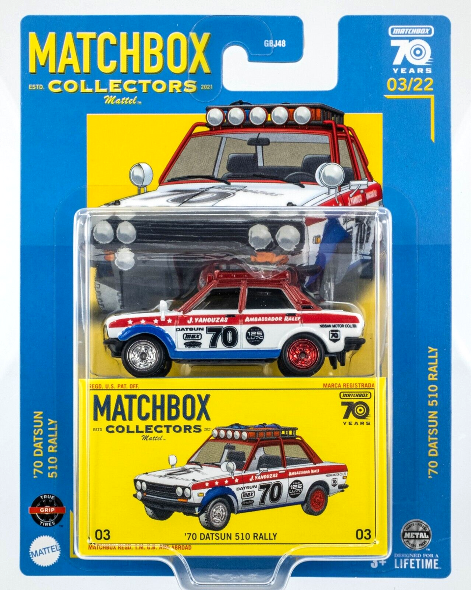 Datsun 510 rally deals matchbox