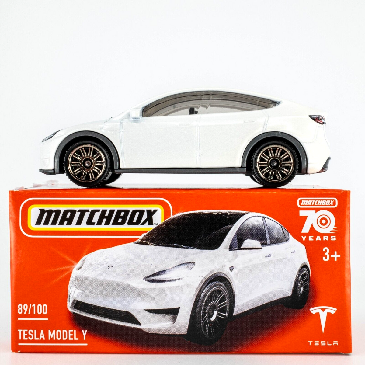Matchbox Tesla Roadster 4/100 (rosso - Foto 9