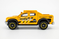 2024 Matchbox "Construction V" Chevy Colorado Xtreme YELLOW | UNIT 22 | MINT