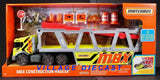 2020 Matchbox MBX Construction Hauler w/ Quarry King / Construction Signage