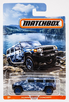 2017 Matchbox Camo Series Hummer H2 Concept BLUE CAMO | FSC