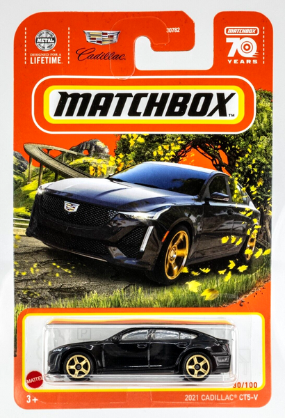 2023 Matchbox #30 2021 Cadillac CT5-V Blackwing RAVEN BLACK | FSC