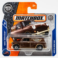 2018 Matchbox #27 Austin Mini Van BROWN | CONFECTIONER'S SWEET TREATS | FSSC