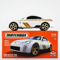 2021 Matchbox Power Grabs #75 2003 Nissan 350Z PIKES PEAK WHITE PEARL | FSB