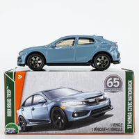 2018 Matchbox Power Grabs #7 '17 Honda Civic Hatchback SONIC GREY PEARL | FSB