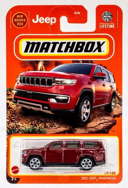 2024 Matchbox #97 2022 Jeep Wagoneer VELVET RED PEARLCOAT | FSC