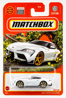 2024 Matchbox #39 2023 Toyota GR Supra ABSOLUTE ZERO METALLIC (WHITE) | FSC