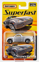 2005 Matchbox Superfast #21 Chevrolet SSR RICOCHET SILVER METALLIC | FSC