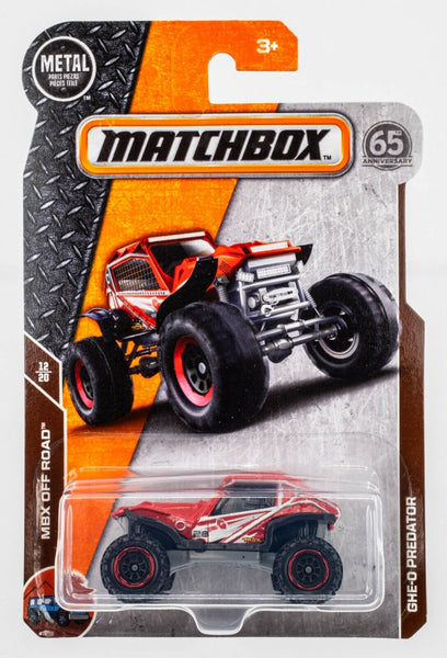 2018 Matchbox #103 Ghe-O Predator RED | FSC