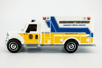 2021 Matchbox "MBX Rescue" International Ambulance WHITE | BOONE COUNTY | MINT