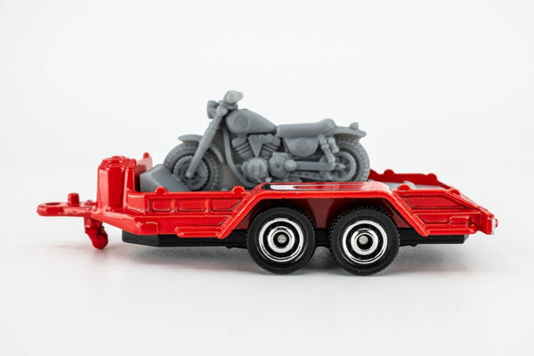 2020 Matchbox #99 MBX Cycle Trailer RED | MOTORCYCLE VARIANT | MINT