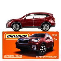 2022 Matchbox Power Grabs #55 2019 Subaru Forester CRIMSON RED | FSB