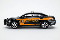 2018 Matchbox #84 Ford (Taurus) Police Interceptor BLACK | 6-SPOKE WHEEL | MINT