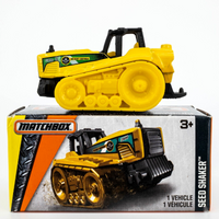 2016 Matchbox Power Grabs #57 Seed Shaker YELLOW | AW HEAVY EQUIPMENT | FSB