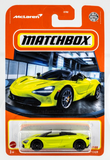 2022 Matchbox #3 McLaren 720 Spider NAPIER GREEN | FSC