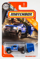 2020 Matchbox #10 MBX Garbage Scout BLUE | MATCHBOX SERVICES | FSC