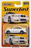 2005 Matchbox Superfast #71 BMW 328i Coupe ALPINE WHITE III | FSC