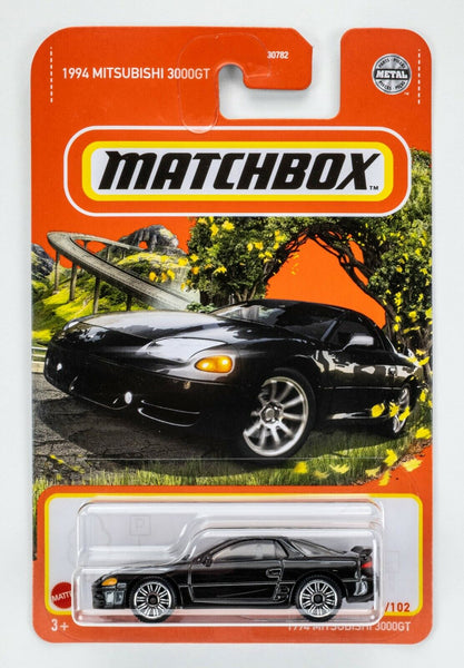 2022 Matchbox #64 1994 Mitsubishi 3000GT SOLANO BLACK PEARL | FSC