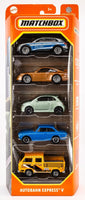 2024 Matchbox Autobahn Express V 5-Pack | Porsche | VW w/ EMPTY BED | FSB