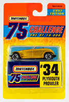 1997 Matchbox Gold Challenge #34 Plymouth Prowler GOLD | FSC