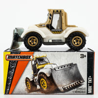 2016 Matchbox Power Grabs #47 MBX TKT+ (Tractor Plow) GOLD | WHITE | FSB