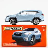 2024 Matchbox Power Grabs #78 2019 Subaru Forester SKY BLUE | FSB