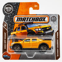 2018 Matchbox #92 '16 Chevy Colorado Xtreme ORANGE METALLIC | FSSC