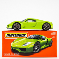 2024 Matchbox Power Grabs #45 Porsche 918 Spyder APPLE GREEN | FSB