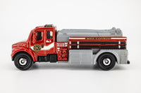 2019 Matchbox #48 Freightliner M2 106 RED METALLIC | MBX COUNTY | MINT