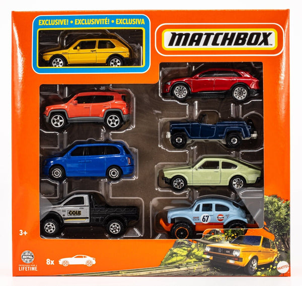 2024 Matchbox 8-Pack | 1976 Volkswagen Golf MKI SUNSHINE YELLOW | FSB