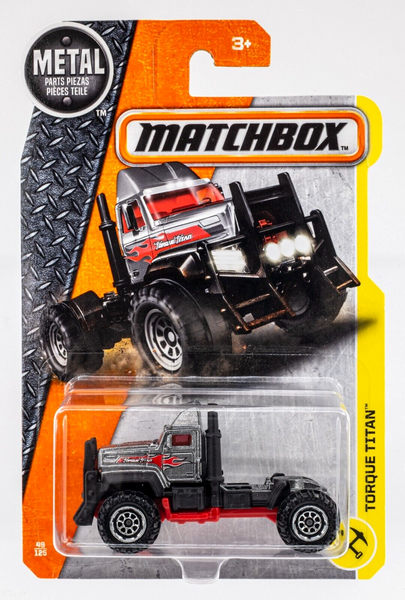 2017 Matchbox #49 Torque Titan GUNMETAL | FSB