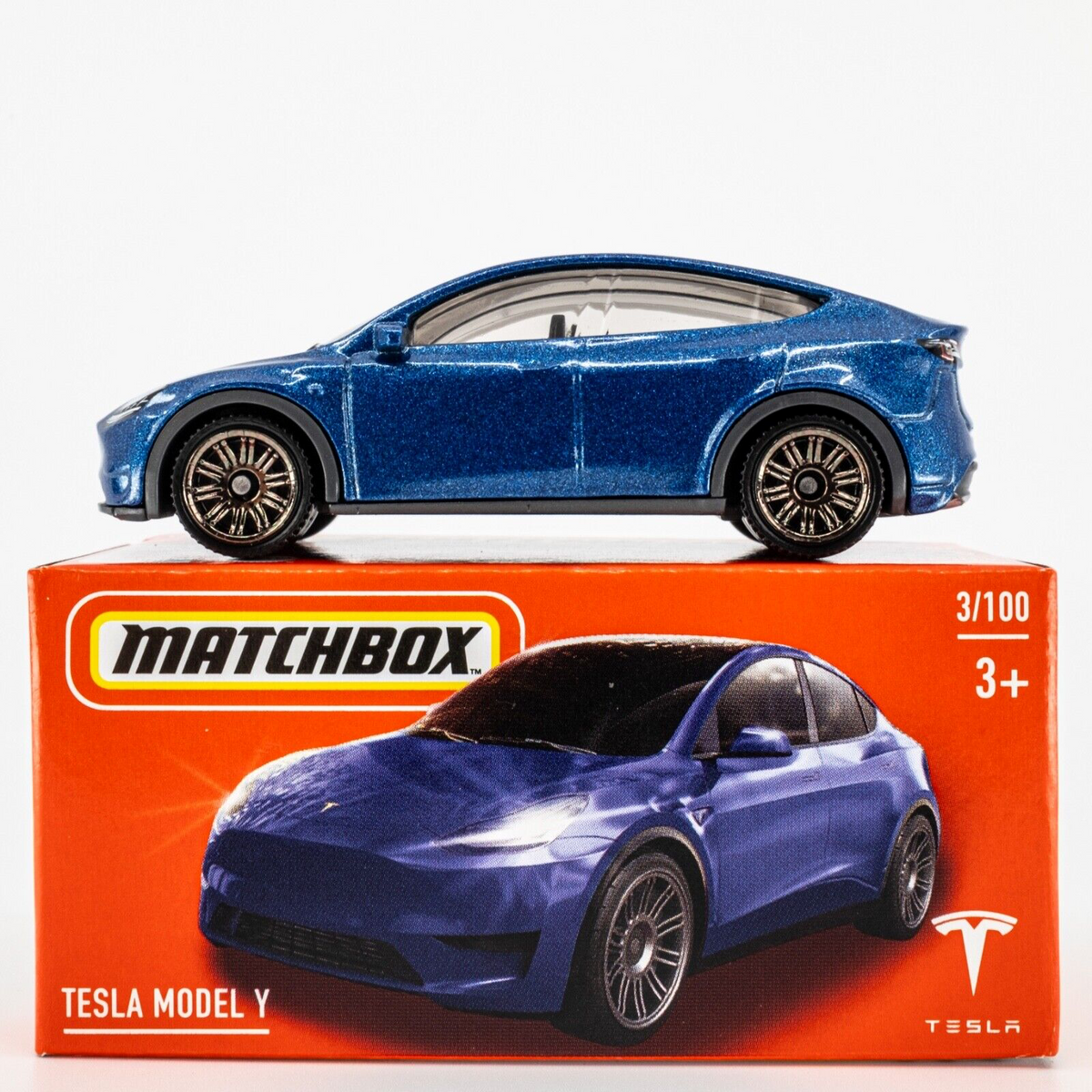 Matchbox Tesla Roadster 4/100 (rosso