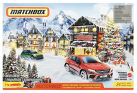 2021 Matchbox Advent Calendar w/ 11 Vehicles | 7 Accessories | HUDSON | VW GOLF