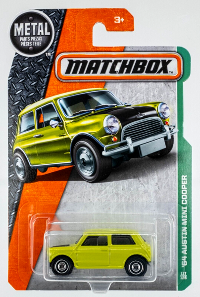 2017 Matchbox #117 '64 Austin Mini Cooper APPLEJACK GREEN | MR. BEAN | FSC