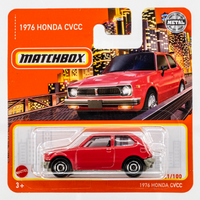 2022 Matchbox #21 1976 Honda CVCC SOFIA RED | FSSC