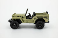 2021 Matchbox "City Adventure III" 1943 Jeep OLIVE | ANACONDA GUIDES | MINT