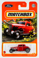 2021 Matchbox #8 1932 Ford Coupe DEEP RED | FSC