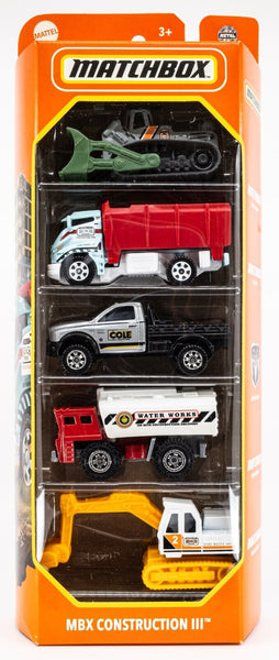 2024 Matchbox MBX Construction III 5-Pack | Ram | Bulldozer NATIONAL PARKS | FSB