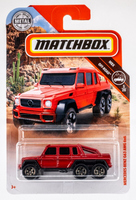 2019 Matchbox #79 Mercedes-Benz AMG G63 6x6 DESiGNO CARDINAL RED | FSC