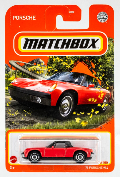 2021 Matchbox #45 '71 Porsche 914/6 SCARLET RED | FSC