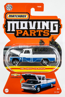 2022 Matchbox Moving Parts #31 1964 Chevy C10 Pickup WHITE | BLUE | FSC